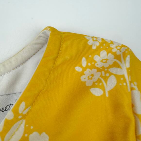 SweetHoney Floral Rash Guard Ruffle Swimsuit - Picture 8 of 10